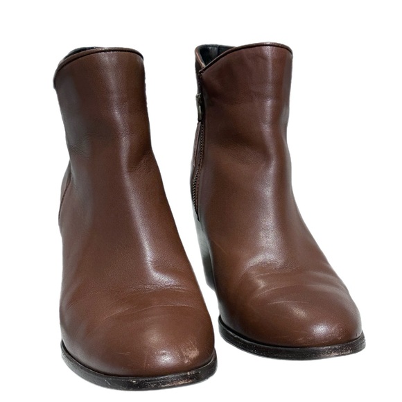 Thursday Boot Company Uptown Heeled Ankle Bootie Brown Size 9.5 - Picture 9 of 10